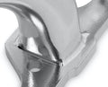 Shorty Headers Ceramic Coated 1964-1/2 To 1973 Ford Mustang Falcon Fairlane Torino Ranchero Comet Cyclone And Montego V8-289/302/5.0L Tube Size 1-5/8 Inch O.D. 2-1/2 Inch Collector 3/8 Inch Flange Silver Ceramic Coated FlowTech