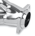 Shorty Headers Ceramic Coated 1964-1/2 To 1973 Ford Mustang Falcon Fairlane Torino Ranchero Comet Cyclone And Montego V8-289/302/5.0L Tube Size 1-5/8 Inch O.D. 2-1/2 Inch Collector 3/8 Inch Flange Silver Ceramic Coated FlowTech