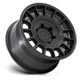 BR015 17X8.5 5X5.0 M-BLK 25MM