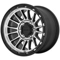 ~(32 lbs. 20X20X12)~ IMPACT 17x9 5x127.00 SATIN BLACK MACHINED (-12 mm)