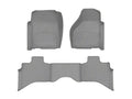 WeatherTech Grey Front Rear FloorLiner HP Fits -20-24 Dodge RAM 464651IM-462162IM