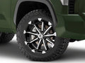 KMC XD SERIES XD779 BADLANDS GLOSS BLK MACH 20x9 6X5.5 bp 4.53 b/s 12 offset