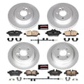 Power Stop 11-16 Mini Cooper Front & Rear Z23 Evolution Sport Coated Brake Kit