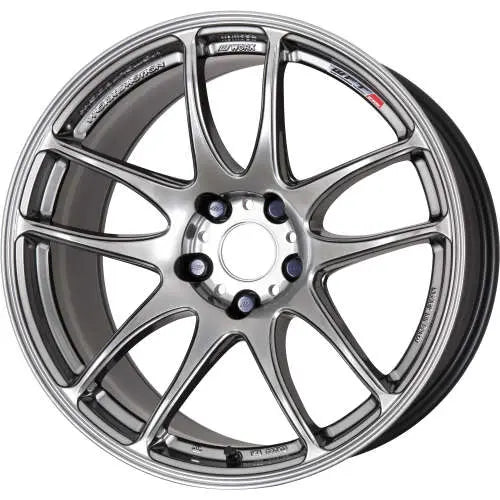 Work Wheels Emotion CR Kiwami Semi Concave 18x8.5 38 5x114.3 GT Silver