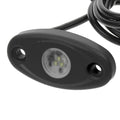 LED OVAL BOAT LIGHT KIT BLK. BLUE LED 6PK.