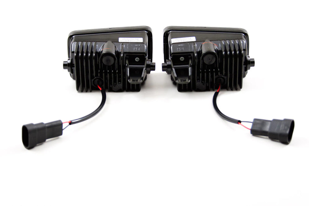 ~(1.3 lbs. 8X8X4)~ Morimoto XB LED Fogs: Type SD (Set / Black)