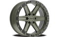 BRHDS 17X9 6X135 OD-GRN-BLK-LP 0MM
