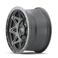 ~(34 lbs. 19X19X10)~ THEORY (9305) MATTE BLACK 17X9 6-139.7 -12mm 106mm