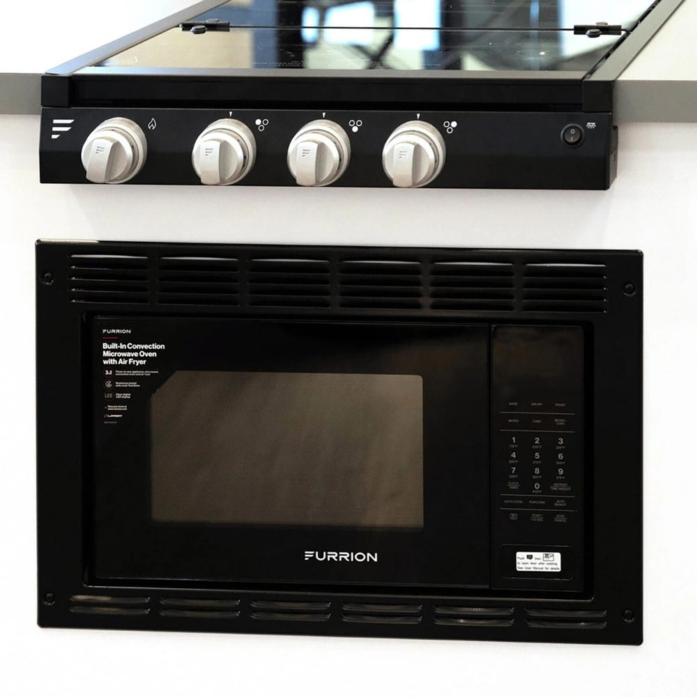 MICROWAVE OVEN WITH BUILT-IN AIR FR
