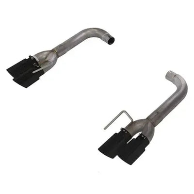 AXLE BACK EXH 18C MUSTANG GT SPLIT R QUAD EXIT 3INQUAD 304 SS BLK COATED TIPS I