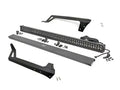 LED Light | Windshield Mnt | 50" Black Dual Row | Amber DRL | Jeep Wrangler JK (07-18)