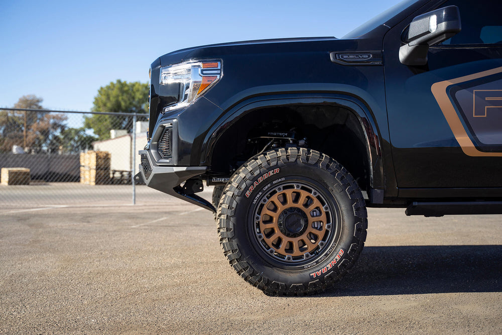 ~(200 lbs. 87X46X31)~ Stealth Fighter Front Bumper 2019 GMC Sierra 1500