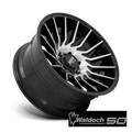 MO807 22X12 5X5.0 G-BLK MACH -44MM