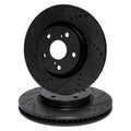 R1 Concepts Disc Brake Rotor Set Fits BMW 525i