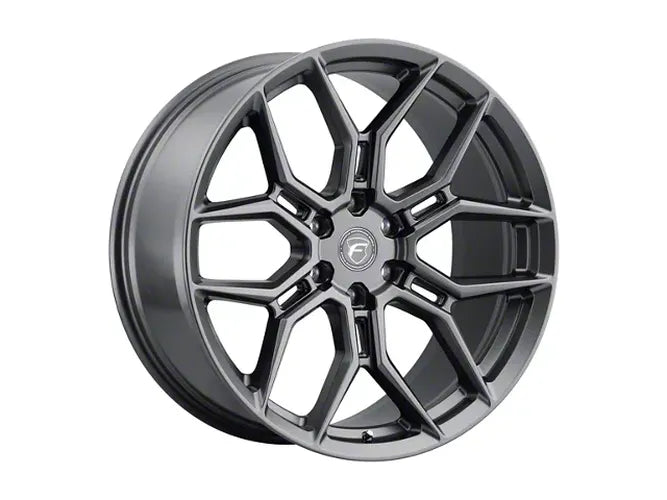 Forgestar X12 22x10 / 6x139.7 BP / ET30 / 6.68in BS Satin Anthracite Wheel