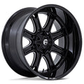 D853 22X10 8X6.5 G-BLK MILL -18MM