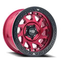 Dirty Life 9313 Enigma Race 17x9 / 5x127 BP / -12mm Offset / 78.1mm Hub Crimson Candy Red Wheel