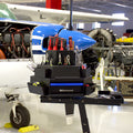 3TIER STEEL MOBILE REVOLVING TOOL CART