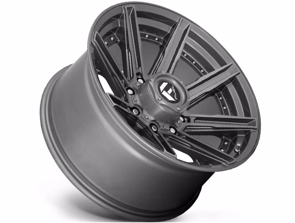 ~(42 lbs. 23X23X13)~ ROGUE PLATINUM 20x10 8x180.00 BRUSHED GUN METAL TINTED CLEAR (13 mm)