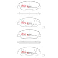 DBA 2022+ Hyundai i20 N Front RP Performance Brake Pads