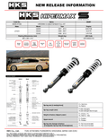 HKS HIPERMAX S GSE21/GRS204 Full Kit (RWD Only)
