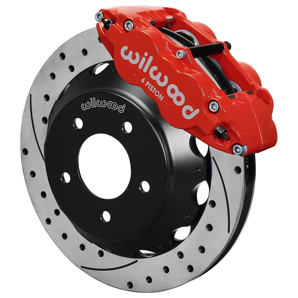 Wilwood red auto part