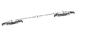 TRIPLE ENGINE TWIN CYLINDER ADJ TIE