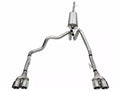 Corsa 2019-2025 GMC Sierra 1500 Cat-Back Dual Rear Exit with Twin 4in Polished Pro-Series Tips