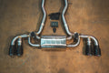 Valvetronic Designs BMW G29, Z4 M40, 30i 3.0L,2.0L, Catback T304 Stainless Steel, Forged Carbon 3.5" Outlet Tips BMW.Z4.G29.VSES.BR.FC 2017-2025