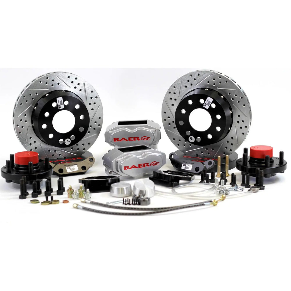 11" SS4+ Brake Sys Frt Slvr 78-88 G-body