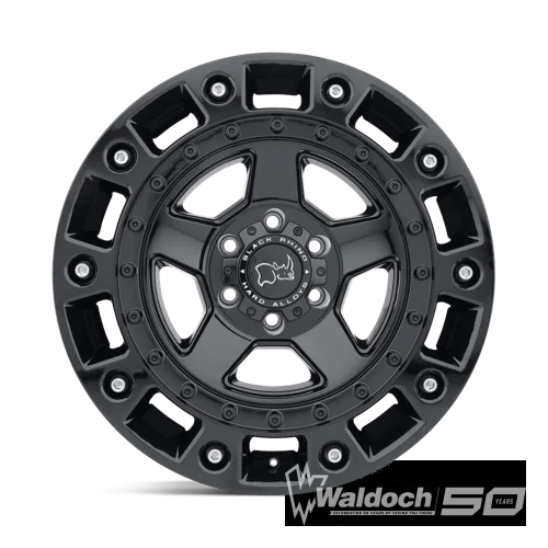BR CINCO GLS BLK 20X9.5 5X150