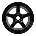 Gram Lights 57CR 17x9 +12 5x114.3 Gloss Black Wheel