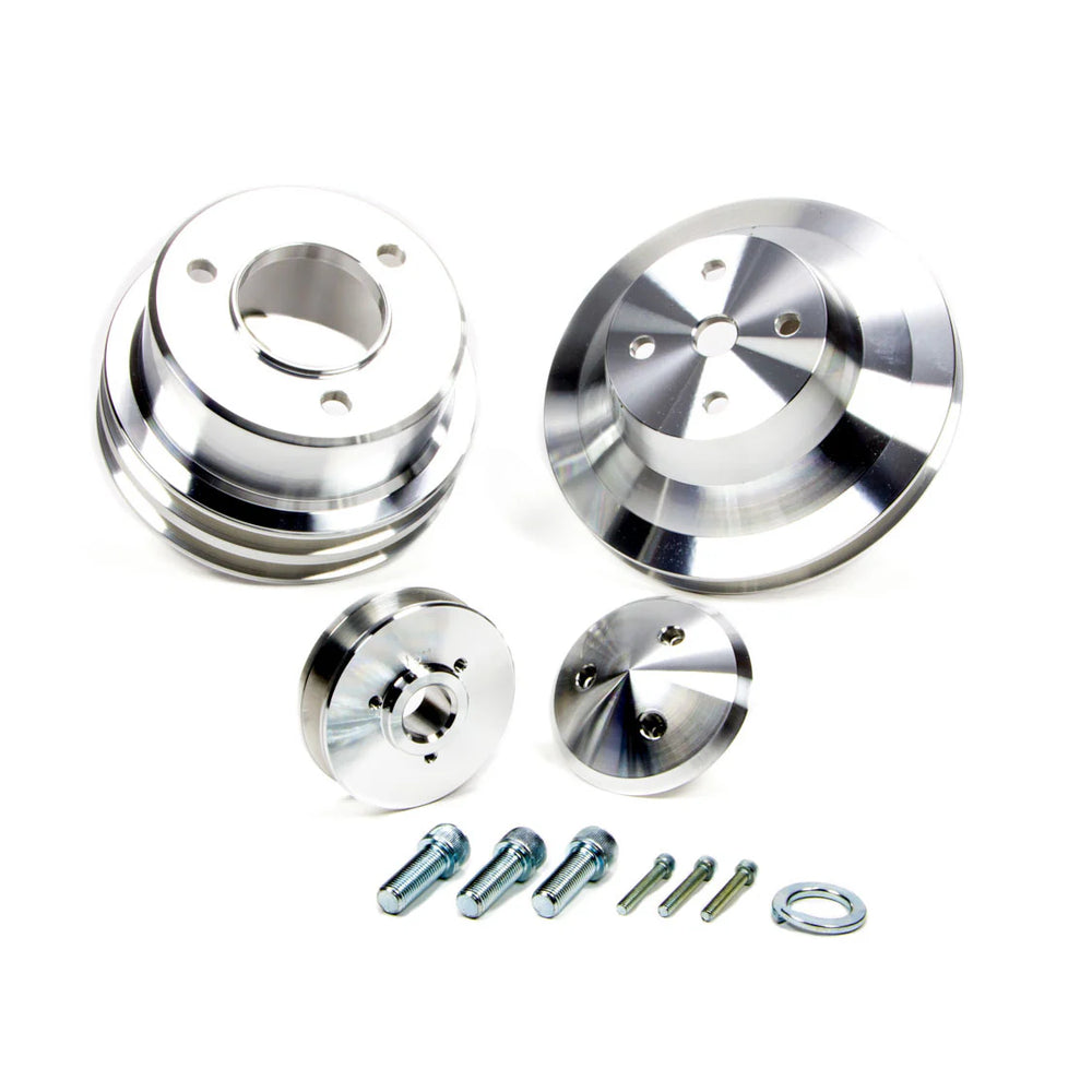 Bb Chevy 3 Pc Pulley Set