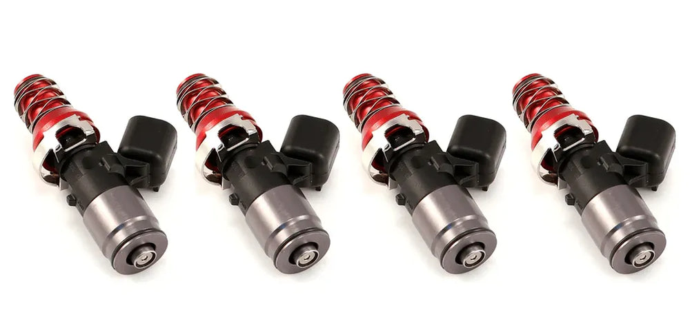 Injector Dynamics 1750-XDS - 60mm Length - 14mm Purple Top - 15mm Lower O-Ring (Set of 8)