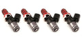 Injector Dynamics 1750-XDS - 60mm Length - 14mm Purple Top - 15mm Lower O-Ring (Set of 8)