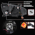 DRL LT BAR LED PROJ HL/OE HALOGEN HEADLIGHT MODELS