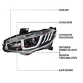 DRL LT BAR LED PROJ HL/OE HALOGEN HEADLIGHT MODELS