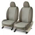 Covercraft 11-24 Toyota 4Runner Endura PrecisionFit Custom Front Row Seat Covers - Silver/Charcoal