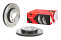 Brembo 90-01 Acura Integra/90-05 Honda Civic Front Premium Xtra Cross Drilled UV Coated Rotor
