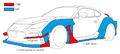 HKS 2022 Toyota GR86 Body Kit TYPE-R Full Kit