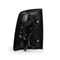 AlphaRex 09-18 Dodge RAM LUXX-Series LED Taillights Black Red w/Actv Light & SS