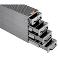 JOBOX PREMIUM ALUM 4 DRAWER STACKED VERTICAL 12X24X50