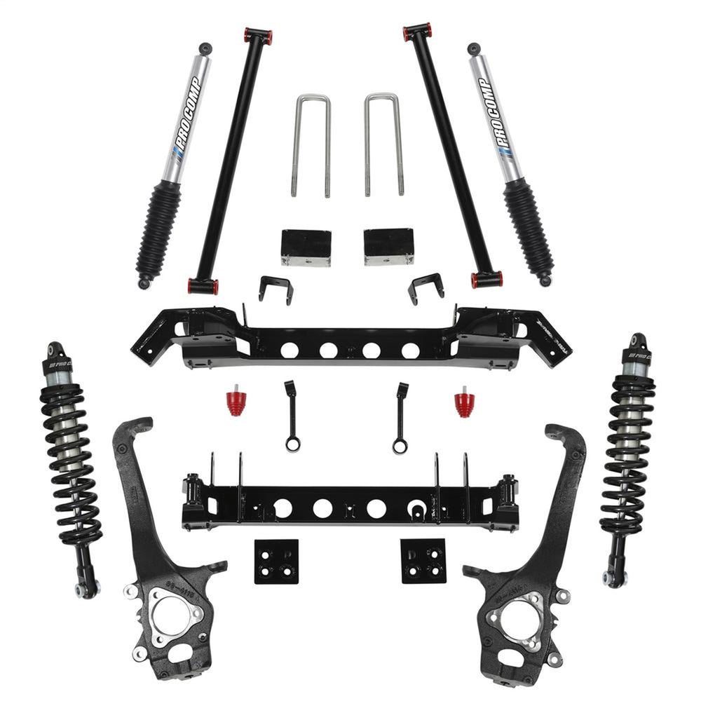 KIT 6" 04-21 NIS TITAN KNUCKLE/ COIL/ ZX