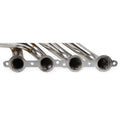 Ls Turbo Headers-Natural Finish LS Turbo Headers (Up And Forward) 1-3/4 Inch 409SS Gm 4.8/5.3/6.0L V8 Natural Finish FlowTech