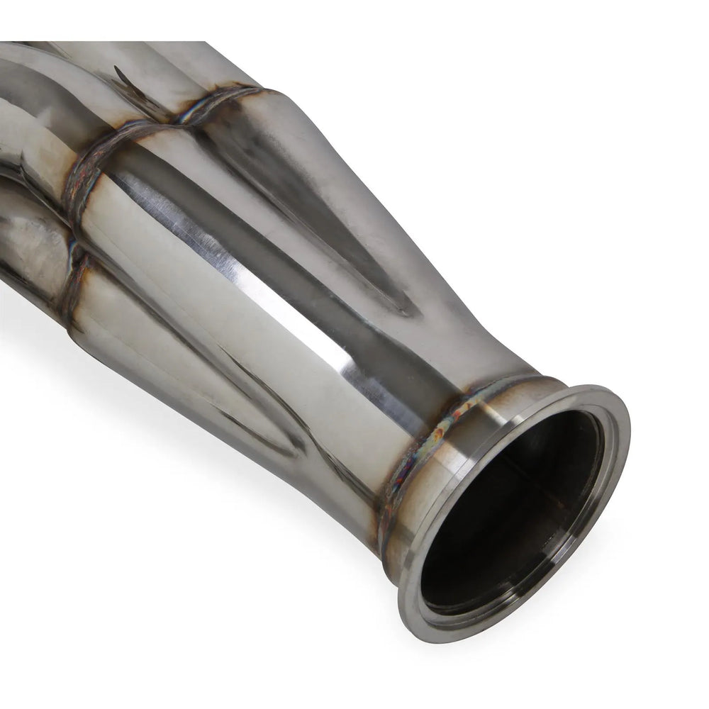Ls Turbo Headers-Natural Finish LS Turbo Headers (Up And Forward) 1-3/4 Inch 409SS Gm 4.8/5.3/6.0L V8 Natural Finish FlowTech