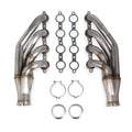Ls Turbo Headers-Natural Finish LS Turbo Headers (Up And Forward) 1-3/4 Inch 409SS Gm 4.8/5.3/6.0L V8 Natural Finish FlowTech