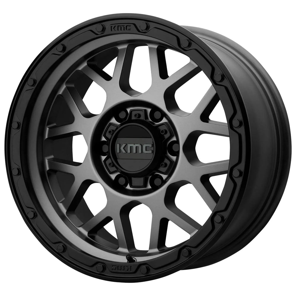 KMC Wheels black auto part