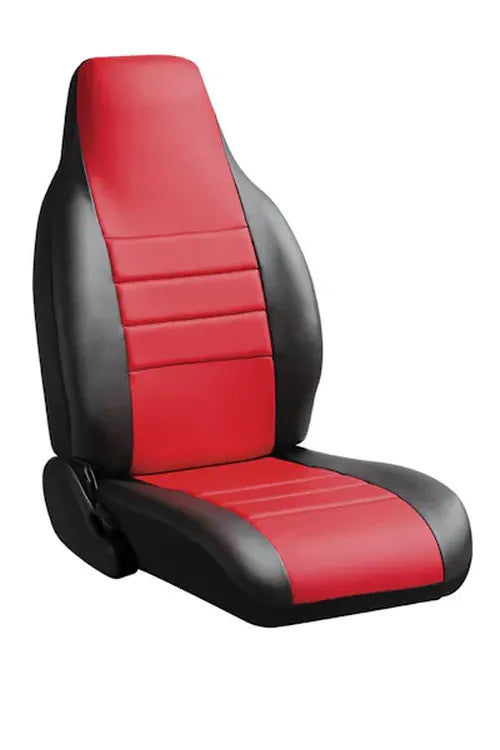 SL FRONT BUCKET SEAT COVER RED UNIVERSAL CAR