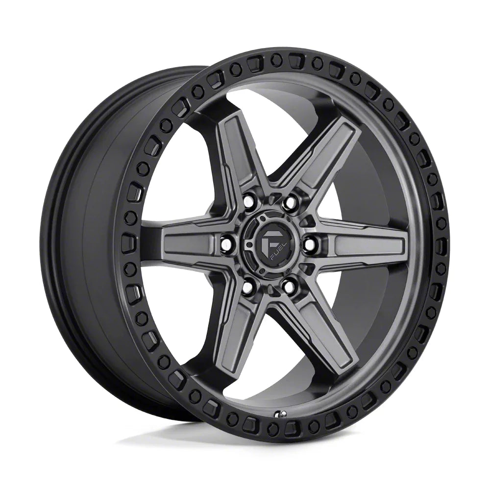 ~(38 lbs. 23X23X12)~ KICKER 20x9 6x135.00 MATTE GUN METAL BLACK BEAD RING (20 mm)
