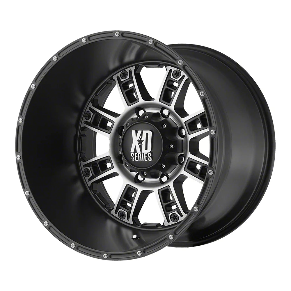 XD809 22X14 6X5.5 M-BLK MACH -76MM